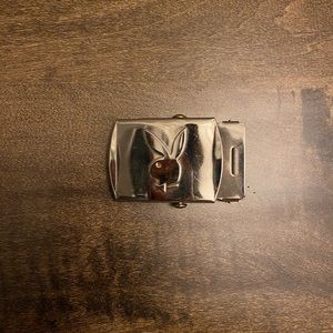 NWOT Playboy bunny belt buckle